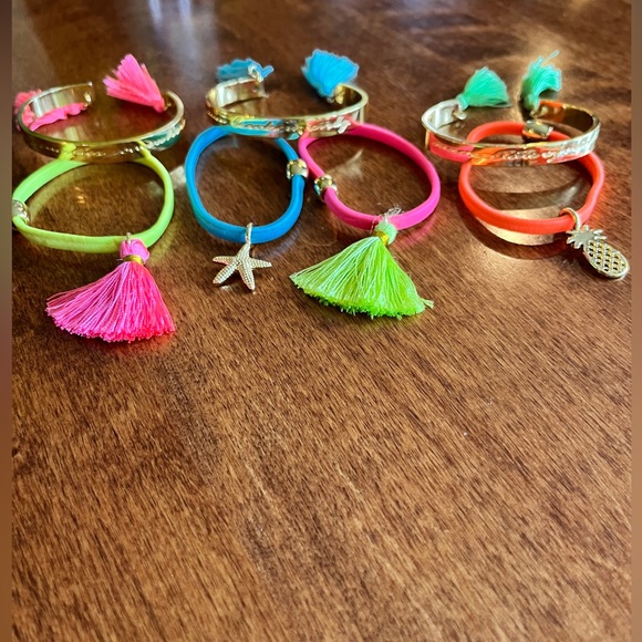Lilly Pulitzer Jewelry - Lilly Pulitzer 7 Bracelets